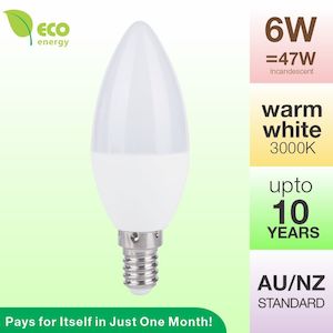 E14 LED Bulb 6W Candle Bulb High Bright