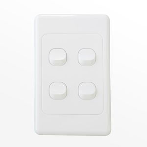 Switches Powerpoints: 4 Gang Switch Special Price