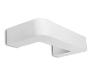 LED Wall Light Chameleon - Paintable Plaster