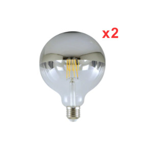 G95 LED Mirror Lamp Dimmable 12w x 2