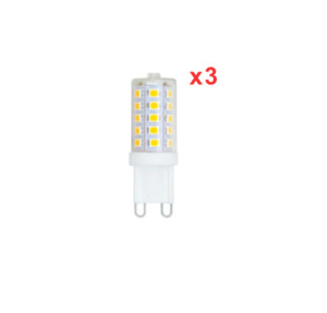 Bulbs Lamps: G9 LED Bulb 3w Dimmable x 3