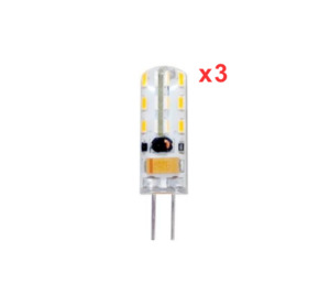 Bulbs Lamps: G4 LED Bulb 1.5watts x 3