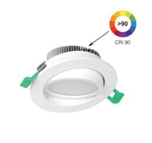 Downlights: Tiltable LED Downlight 13watts CCT CRI>90