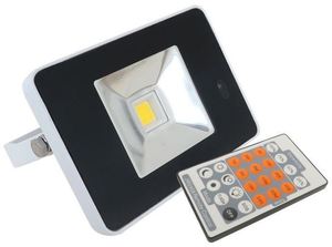 Floodlights: LED Floodlight w/ Motion Sensor 20watts IP65 + Remote Control