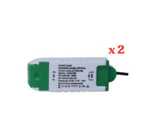 Drivers Transformers: LED Driver Single Colour Downlight Dimmable x 2