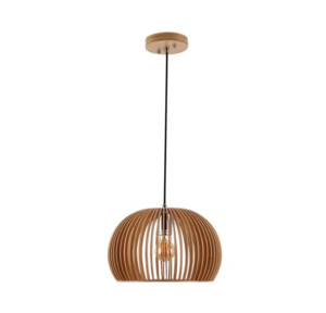 Pendant Light Wooden Leo Large