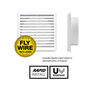 External Grille with Flywire