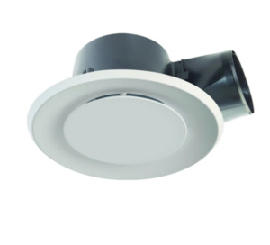 Exhaust Extractor Fan: Rapid Response Fan with Diffuser 150mm Duct