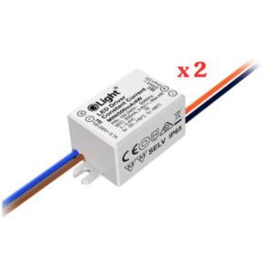 Constant Current Driver 4watts Waterproof x 2