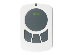 Garage Door Openers Motors: Merlin E148M Four Button Wireless Wall Mount Remote Control