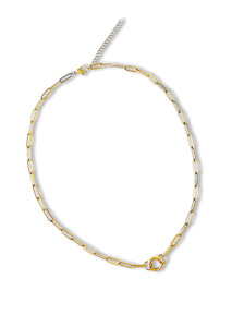 Paper Clip Keeper Necklace (Add Your Own Charms)