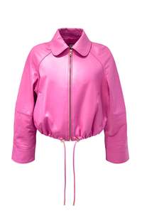 Products: LeDoré Sylvie Lamb Leather Jacket