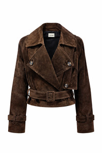 Products: LeDoré Loulou Suede Aviator Jacket