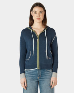 Knitwear: Zaket & Plover Hand Craft Hoodie