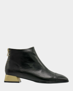 Boots: Bresley Demon Black Calf Boot