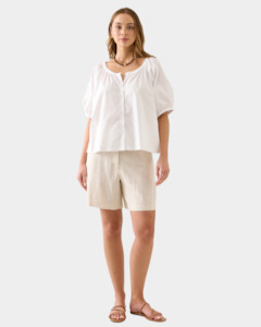 Tops: Isle of Mine Nilsa Button Top