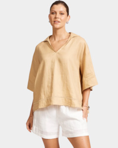 Tops: eb & ive Miramar Collared Top