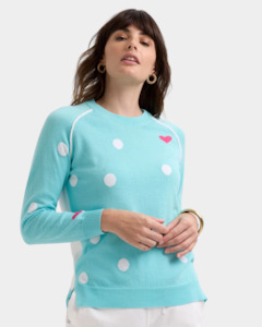 Knitwear: Ld & Co Spot The Love Jumper