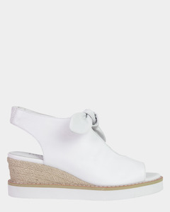 Heels: Hinako Mossman White Wedge