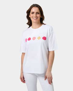 Stella & Gemma Porter White Tee Isola Bella