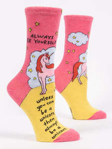 New Arrivals 1: Always Be Yourself unless you can be a unicorn socks