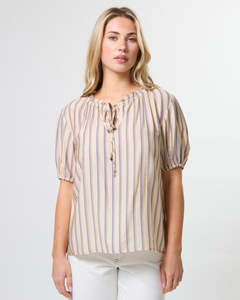 Stella & Gemma Arlo Blouse - Stripe