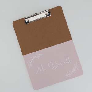Personalised clipboard