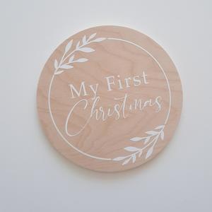 Christmas: My First Christmas Sign