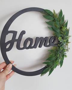 Foliage Personalised Hoop - Painted