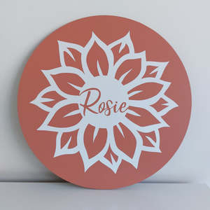 Personalised sunflower - 30cm