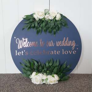 Wedding sign 50cm