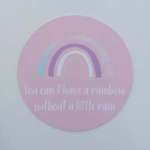 Rainbow Quote - 30cm