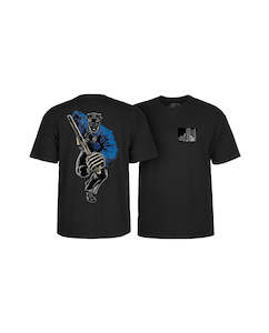 Powell Peralta - Chris Senn Police T-Shirt Black