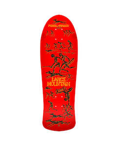 Old School Decks: Powell Peralta - Bones Brigade 15 MOUNTAIN RED