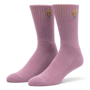 Apparel: HUF - GREEN BUDDY EMB. SOCK