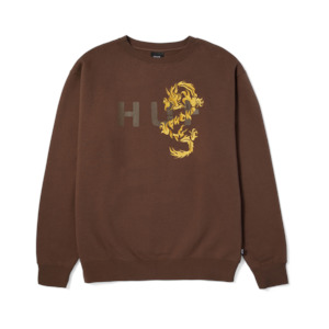 Hoods: HUF - DRAGON CREWNECK
