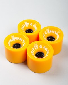 Longboards And Cruisers: Shifty - Knuckleheads Gold Wheels