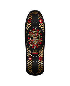 Powell Peralta - Nicky Guerrero Mask - Black / Gold Foil Deck