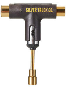 30 60: Silver Ratchet Tool - Brown/Gold