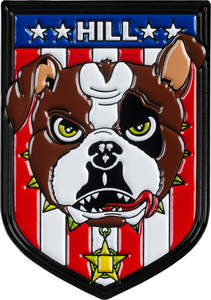 Accessories: Powell Peralta Frankie Hill Bulldog Lapel Pin