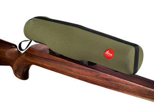 Sports Optics: LEICA NEOPRENE RIFLE SCOPE COVER OLIVE GREEN