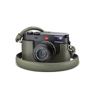 LEICA CARRY STRAP LEATHER OLIVE GREEN
