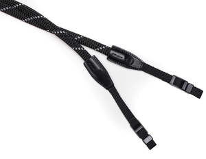 Q Accessories: LEICA ROPE STRAP BLACK REFLECTIVE SO