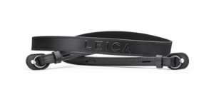 LEICA CARRY STRAPR M11-P LEATHE BLACK