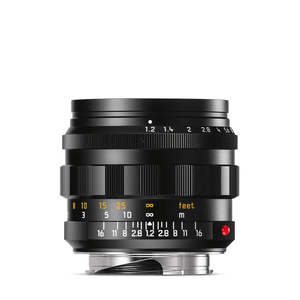 LEICA NOCTILUX-M 50MM F1.2 ASPH BLACK ANODIZED FINISH