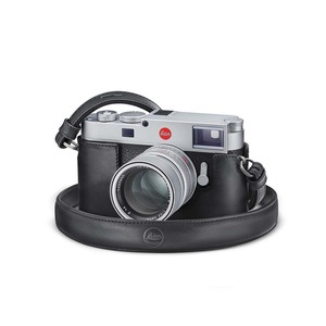 Tl Bags Cases Straps 1: LEICA CARRYING STRAP LEATHER BLACK