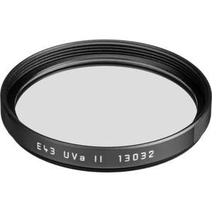Uv Filters: LEICA LEICA FILTER UVA II E43 BLACK