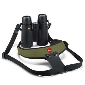Binocular Accessories: LEICA BINOCULAR STRAP SPORT RACING GREEN