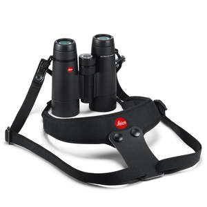 Binocular Accessories: LEICA BINOCULAR STRAP SPORT PITCH BLACK