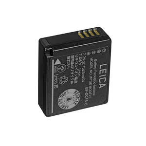 Batteries: LEICA D-LUX C-LUX LITHIUM ION BATTERY BP-DC15-E